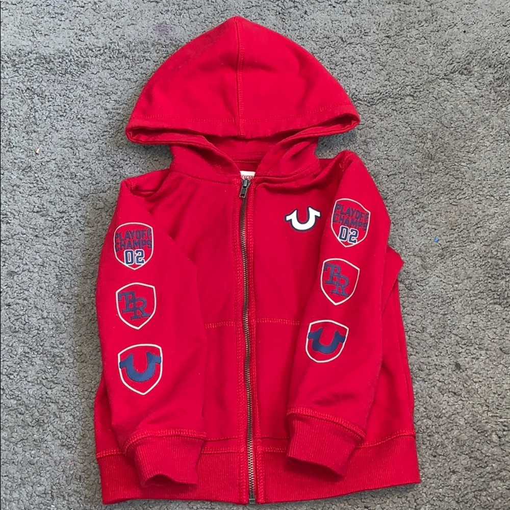 TRUE RELIGION Kids 24M Red Hoodie